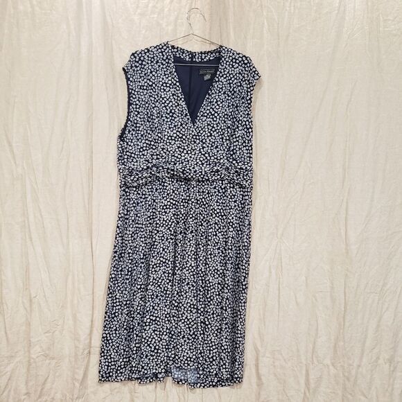 Jessica Howard Blue With White Floral Print - Picture 1 of 11